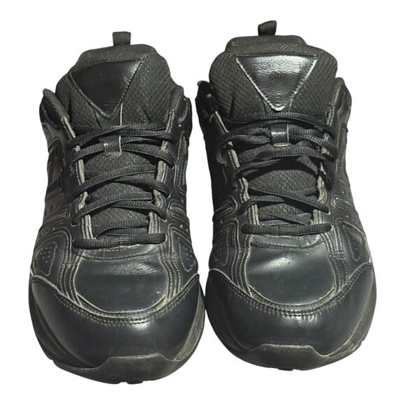 New Balance 409 MX409BK2 Men's 13 4E Extra Wide Black Leather Sneakers Walking - Picture 3 of 9